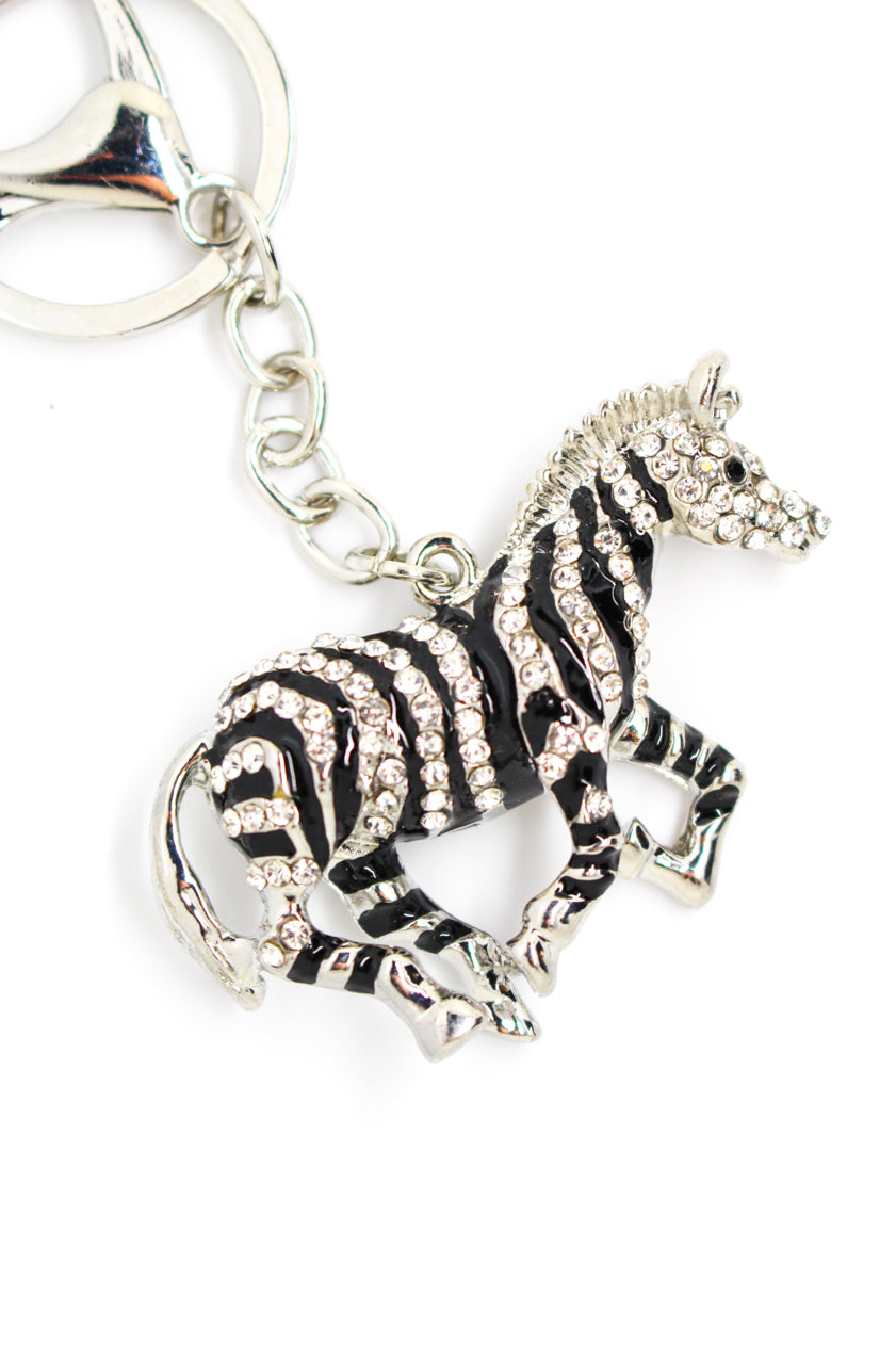 Zebra Keyring