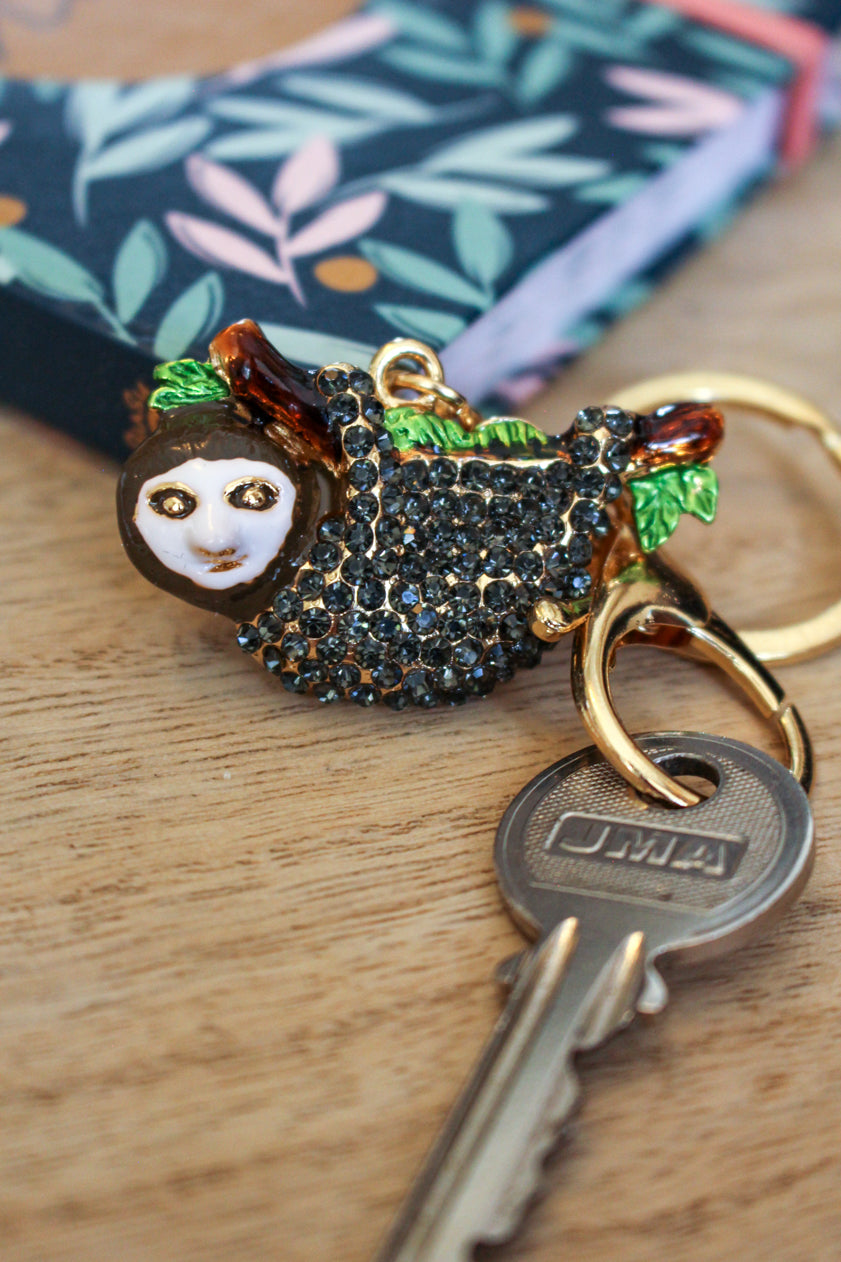 Sloth Keyring