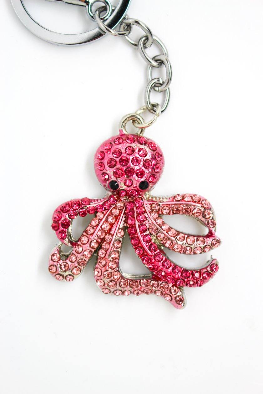 Octopus Keyring - Jungle Jewels