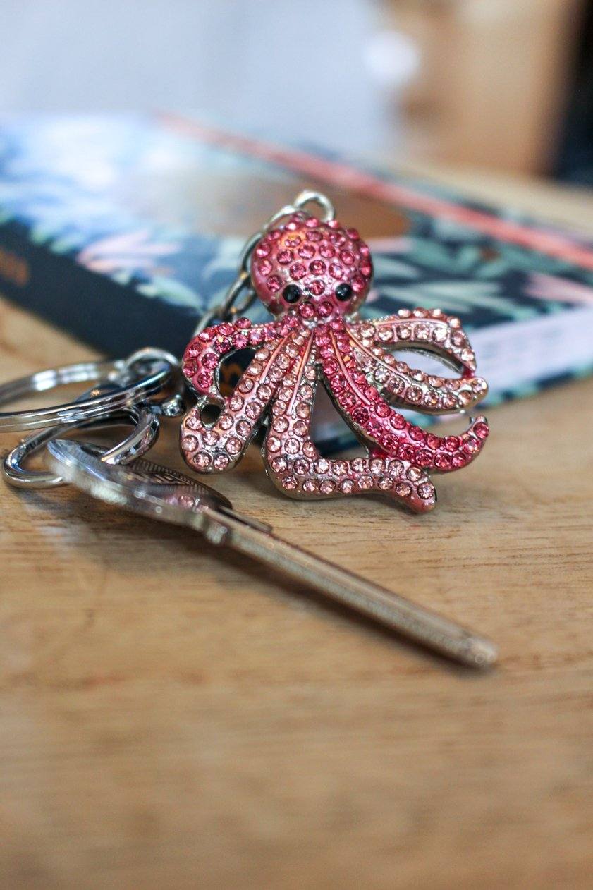 Octopus Keyring - Jungle Jewels