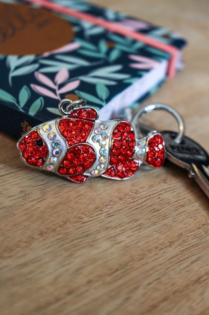 Clown Fish Keyring - Jungle Jewels