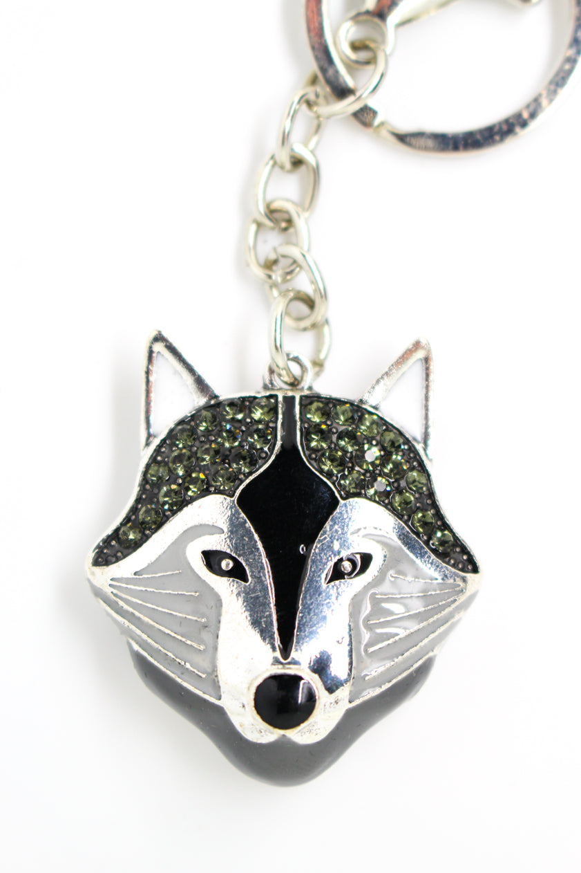 Wolf Keyring