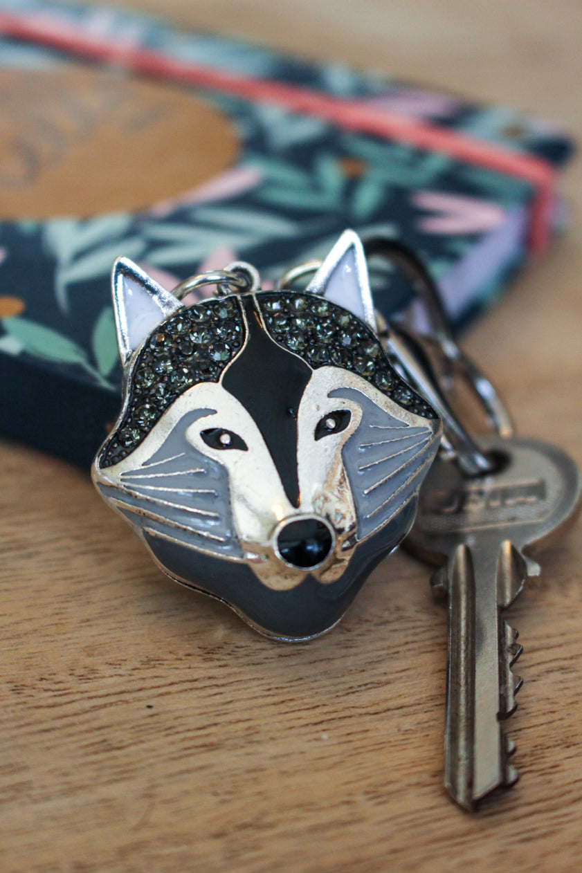 Wolf Keyring