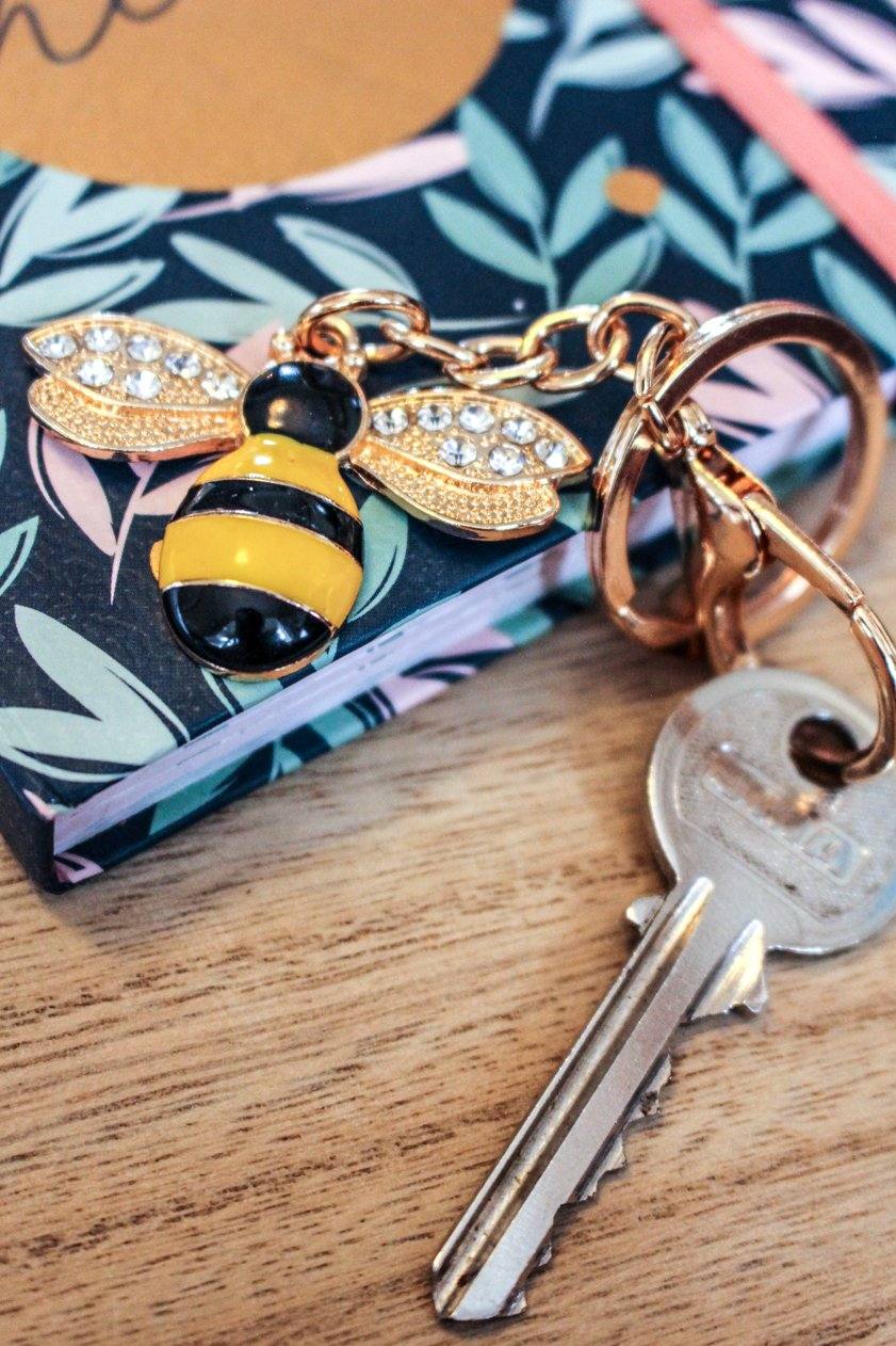 Bee Keyring - Jungle Jewels