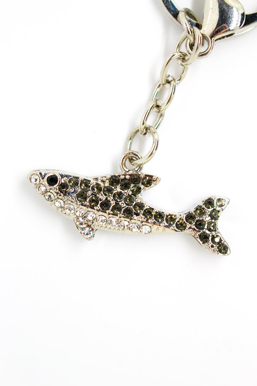 Shark Keyring Grey