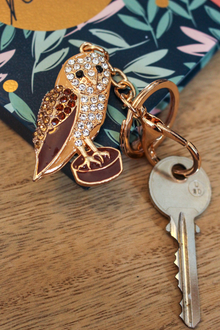 Owl Barn Keyring