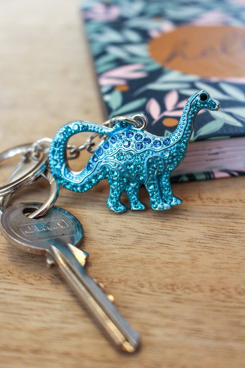 Diplodocus Keyring - Jungle Jewels