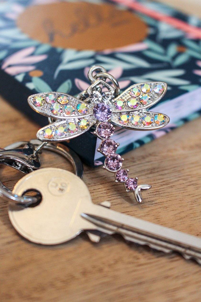 Dragonfly Keyring - Jungle Jewels