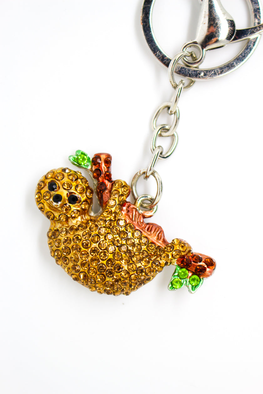 Sloth Keyring Gold