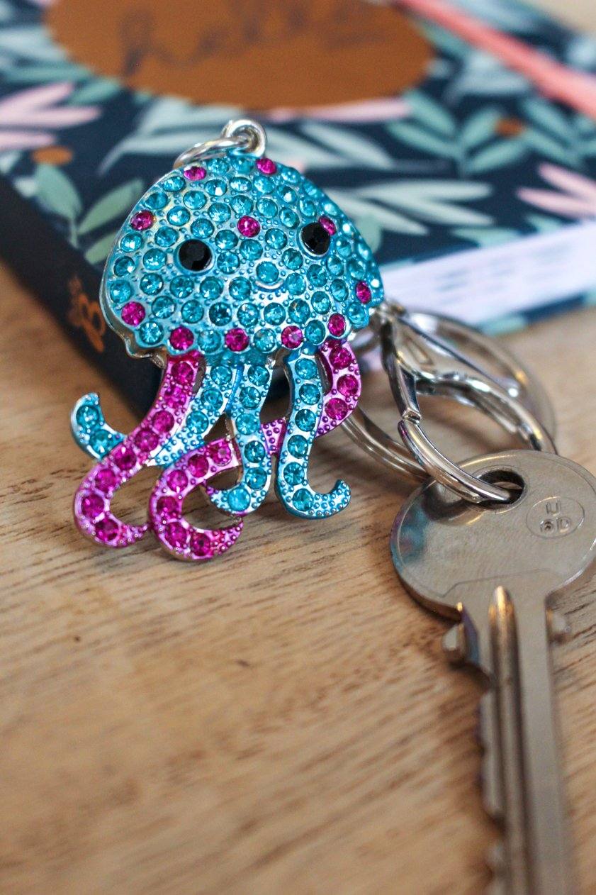 Jellyfish Keyring - Jungle Jewels