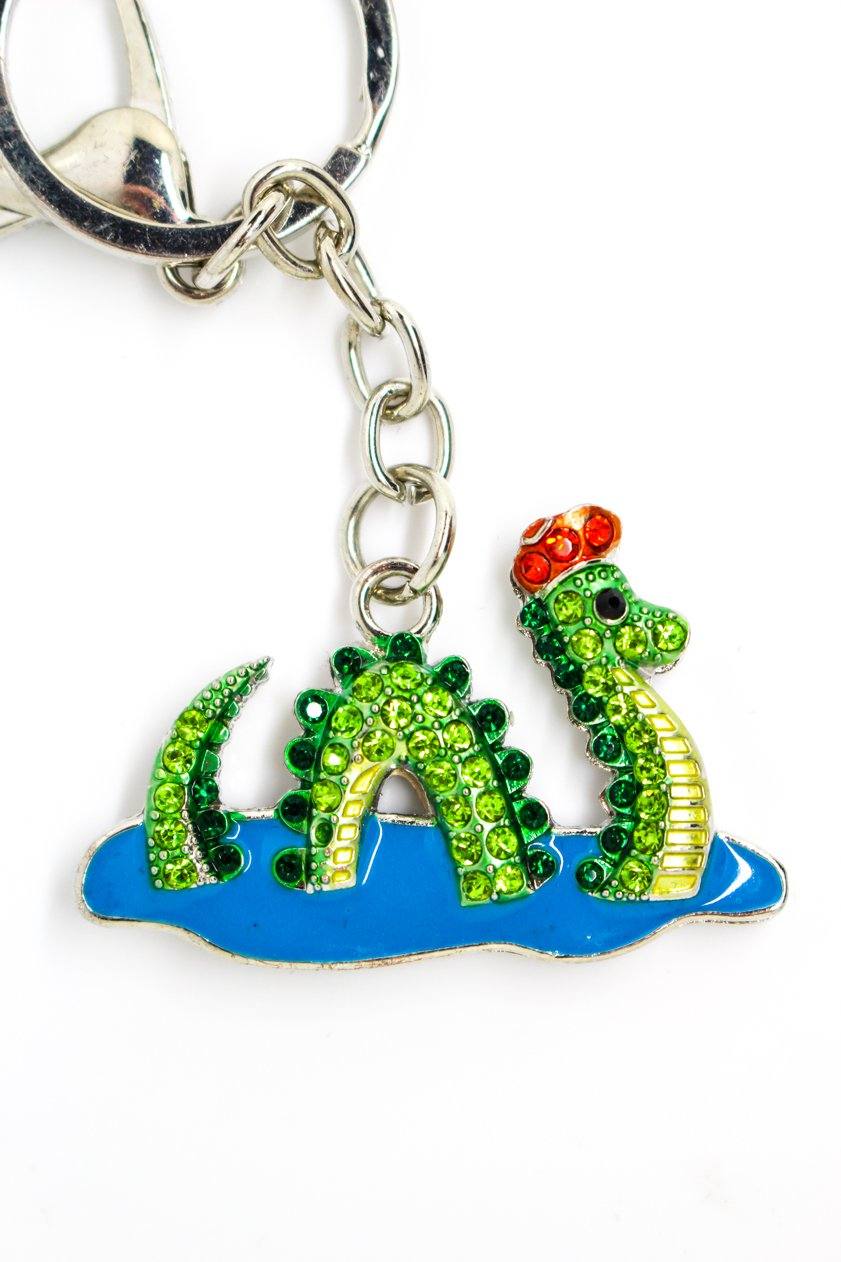 Nessie in Hat Keyring - Jungle Jewels