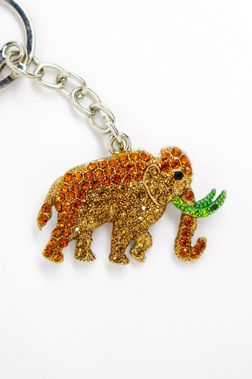 Mammoth Keyring - Jungle Jewels