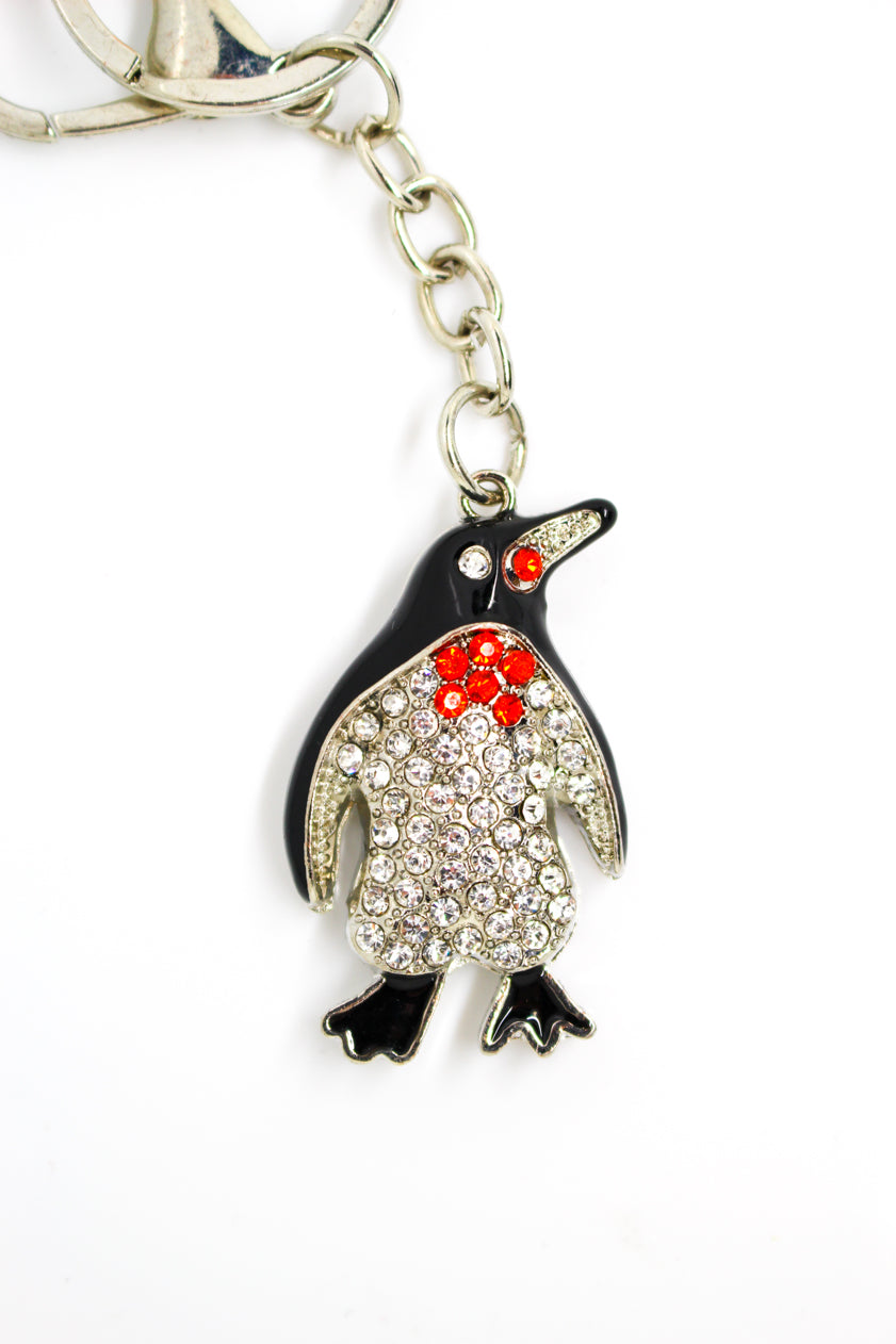 Penguin Keyring Black Feet