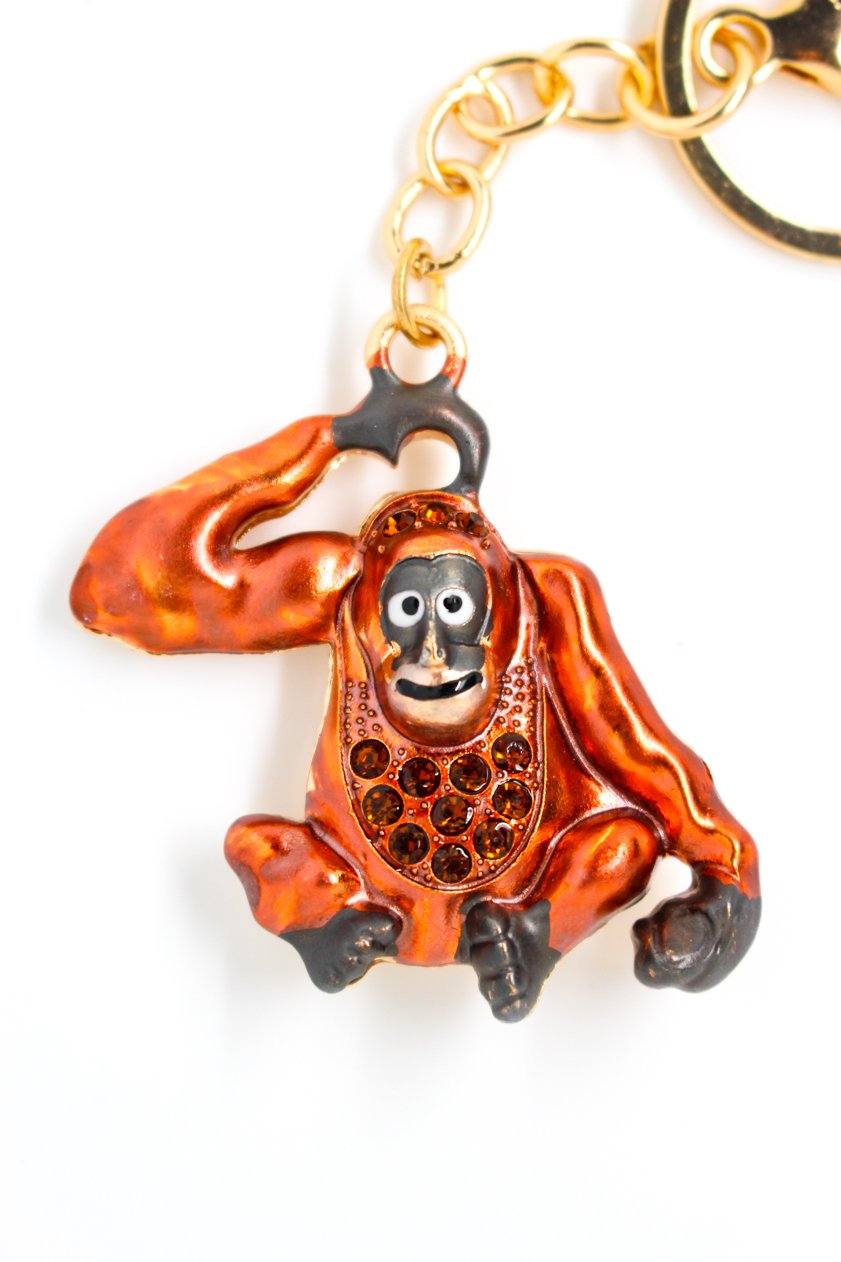 Orangutan Keyring - Jungle Jewels