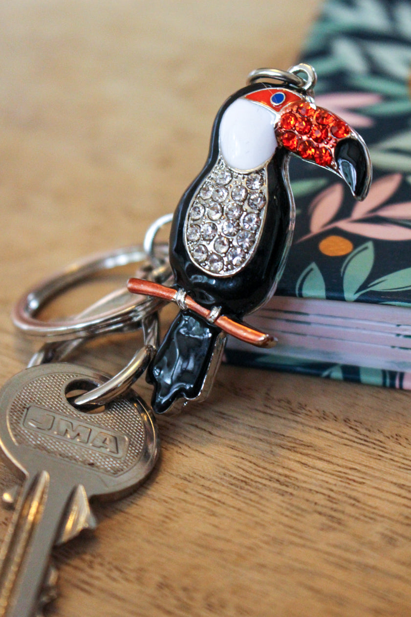 Toucan Keyring