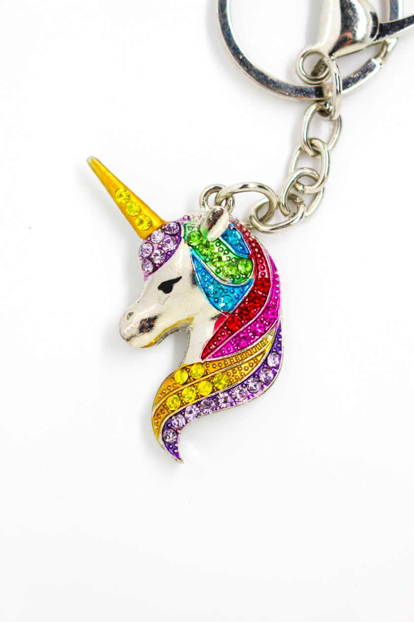 Unicorn Keyring