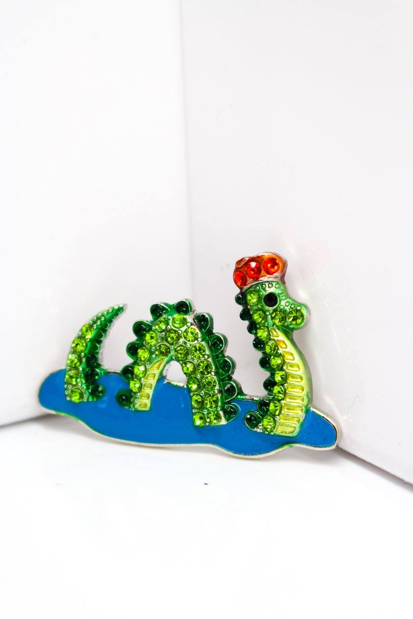 Nessie in Hat Magnet - Jungle Jewels