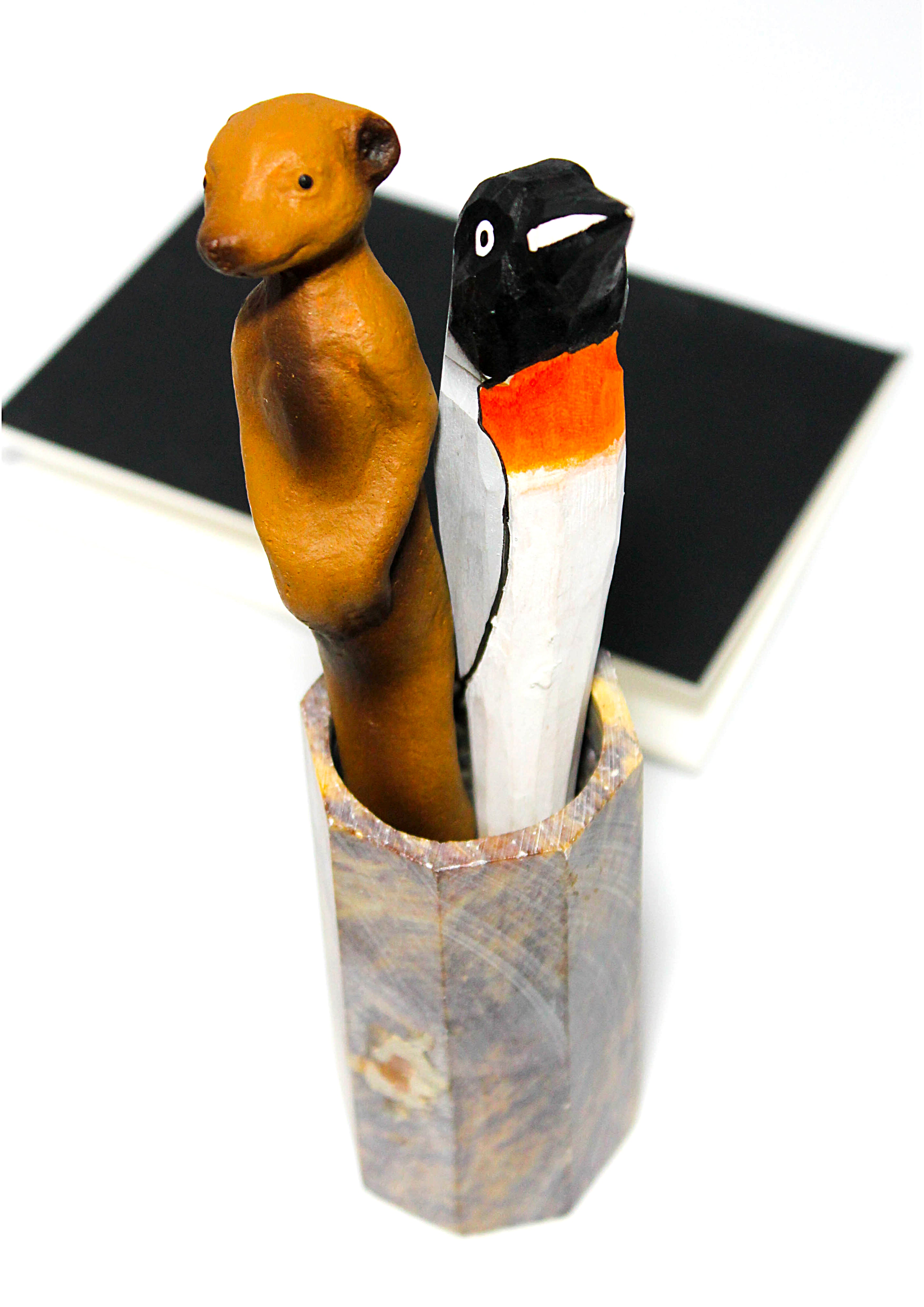 Penguin Wooden Pen