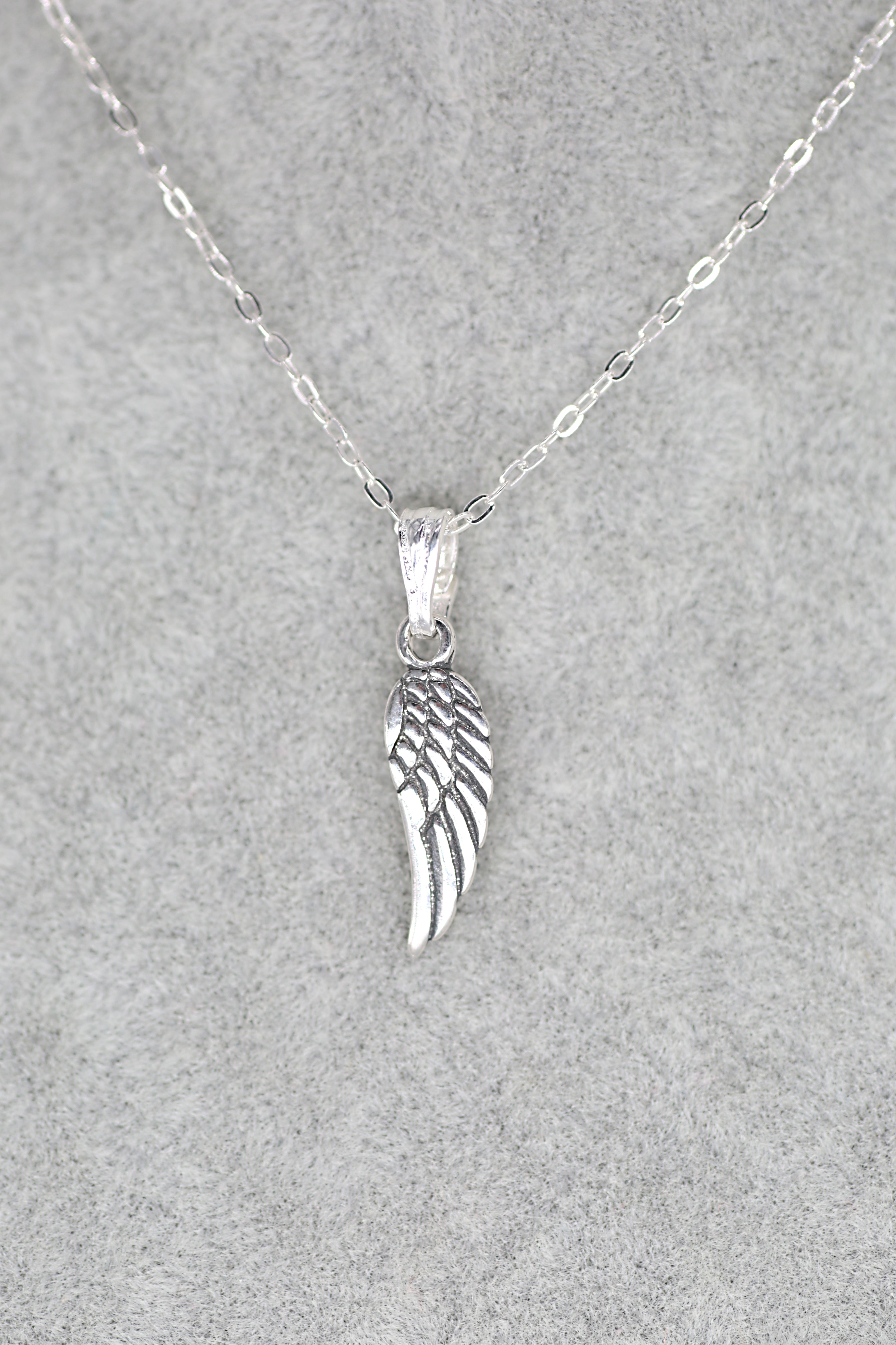 Wing Angel Pendant Sterling Silver