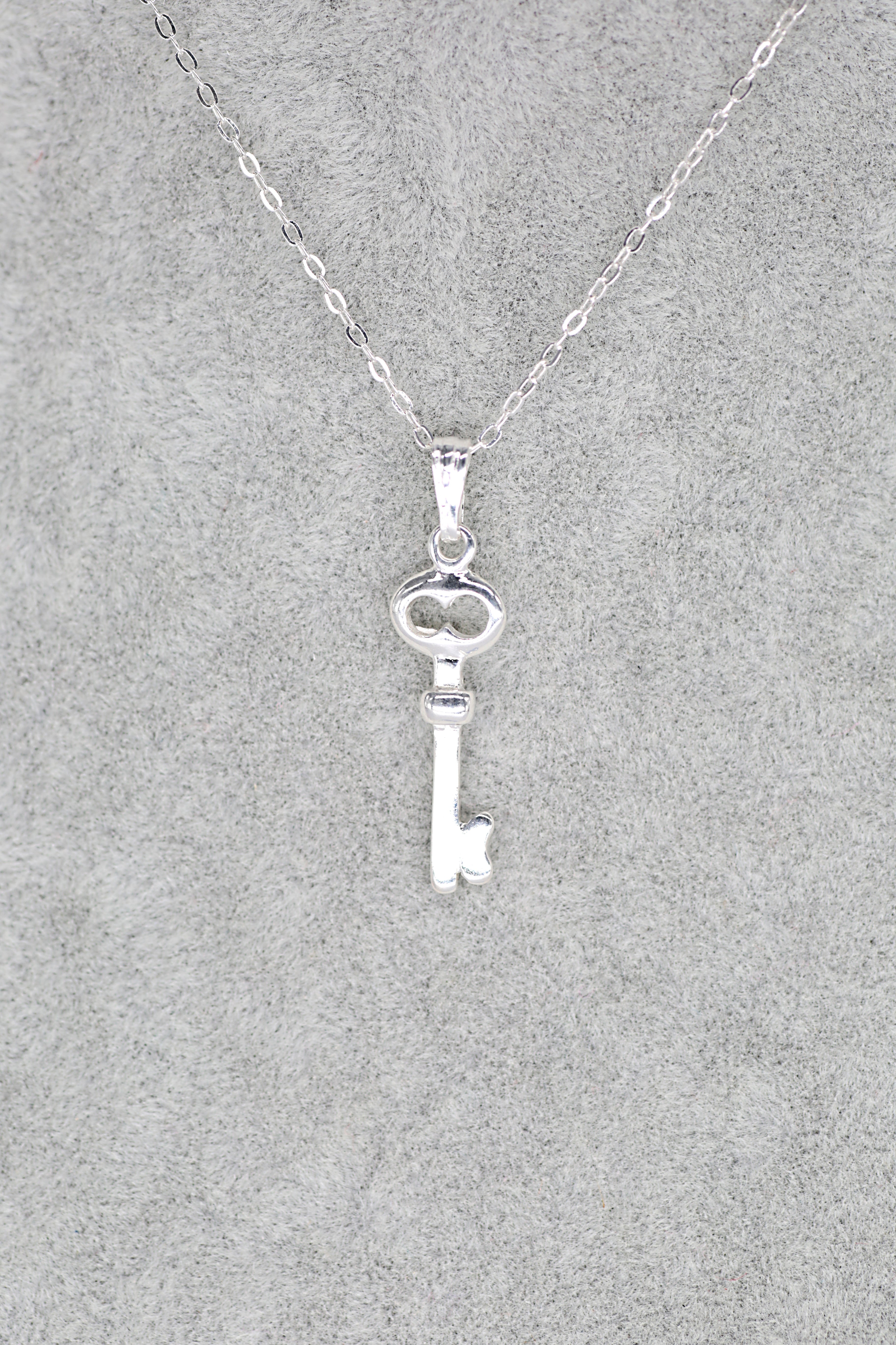 Key Pendant Sterling Silver