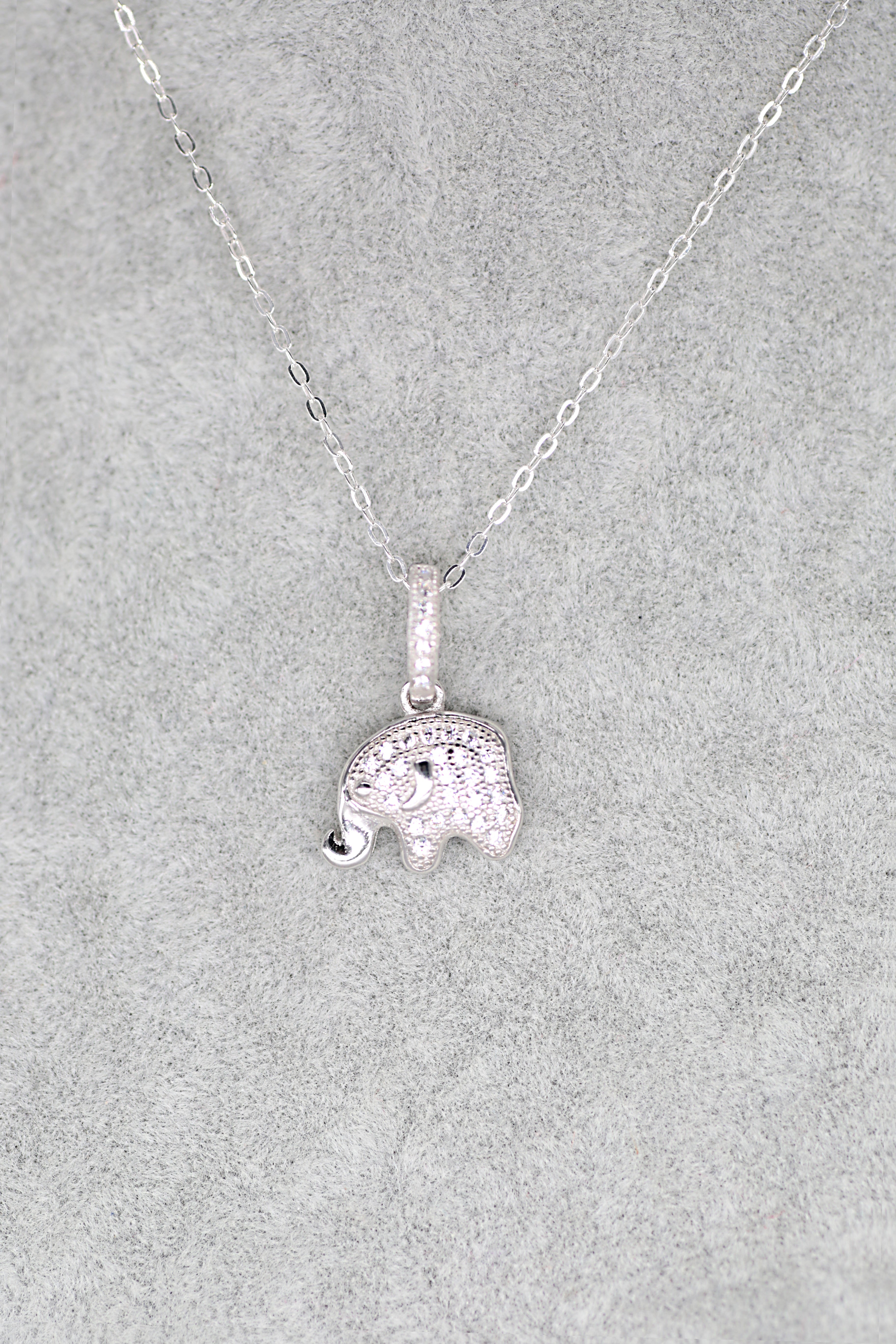 Paw Print Pendant Sterling Silver