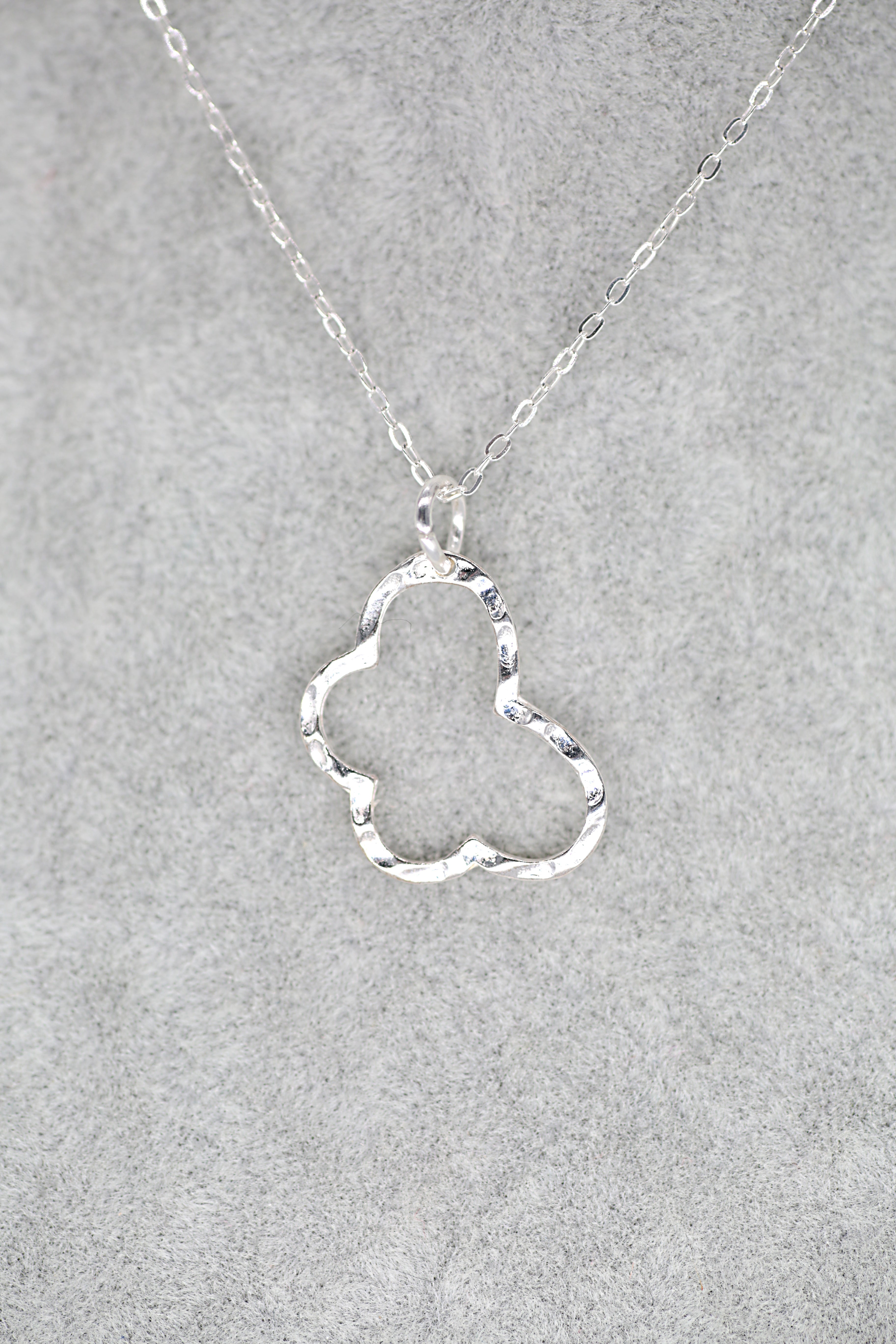 Butterfly Frame Pendant Sterling Silver