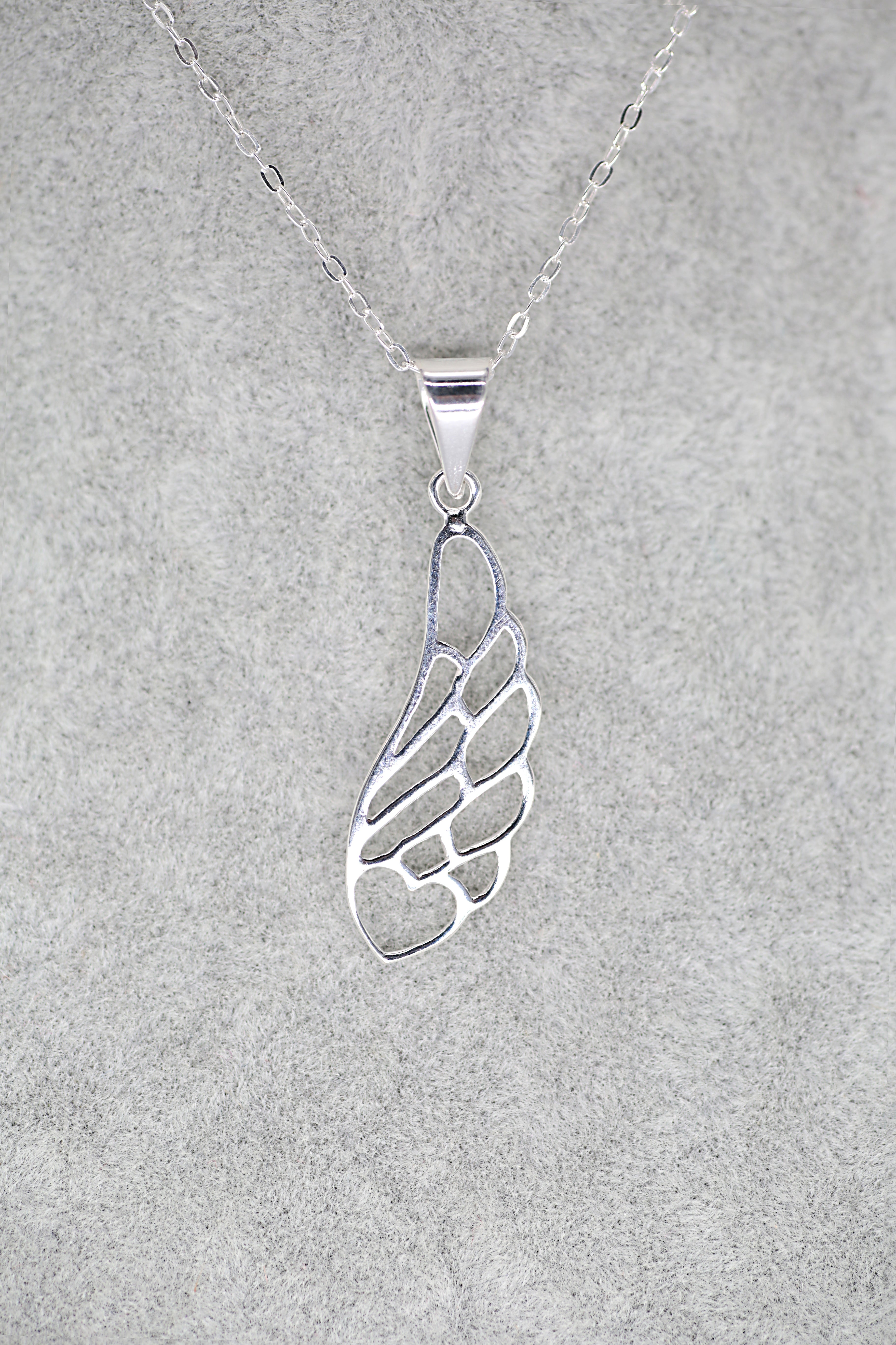 Wing Pendant Sterling Silver