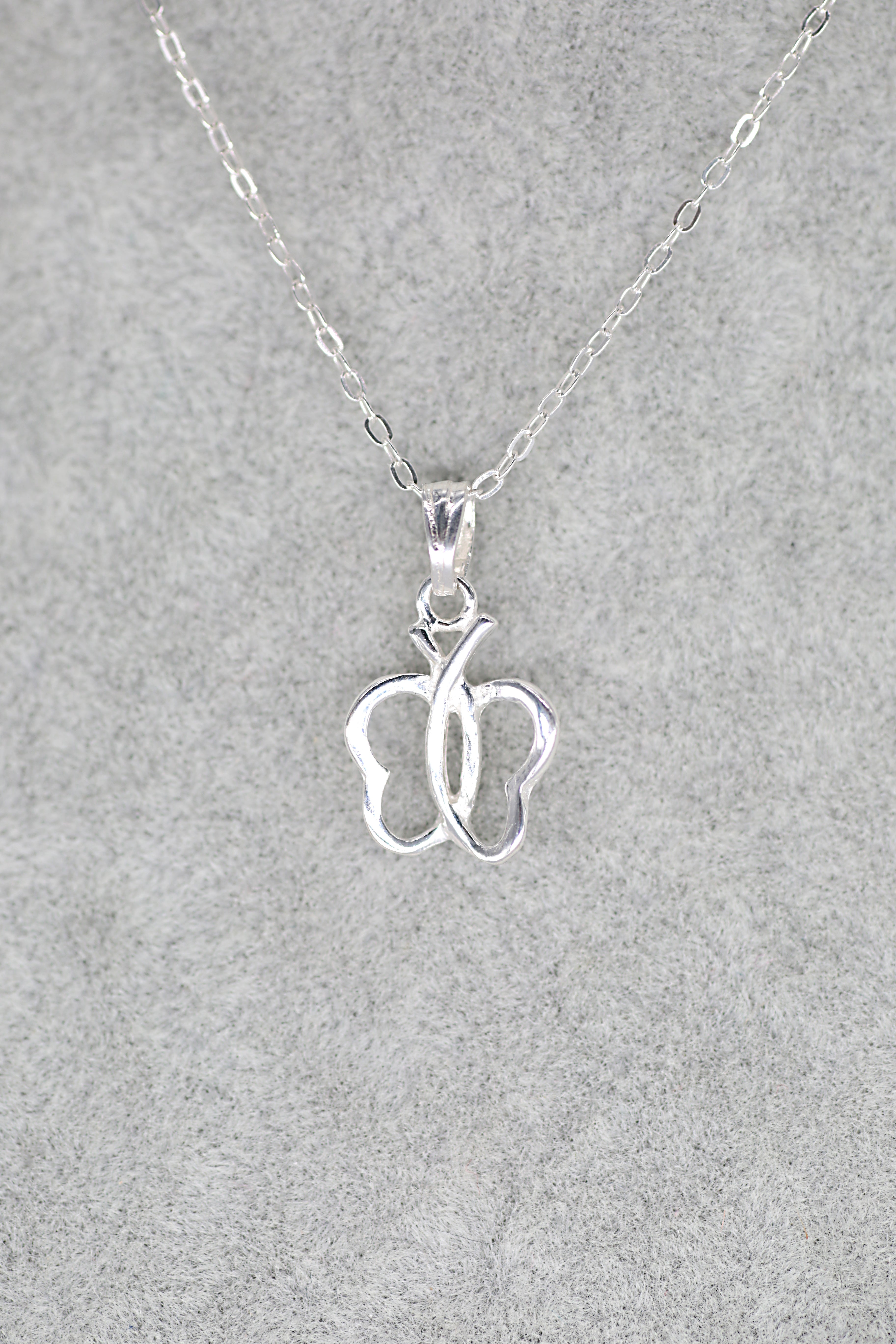 Butterfly Pendant Sterling Silver