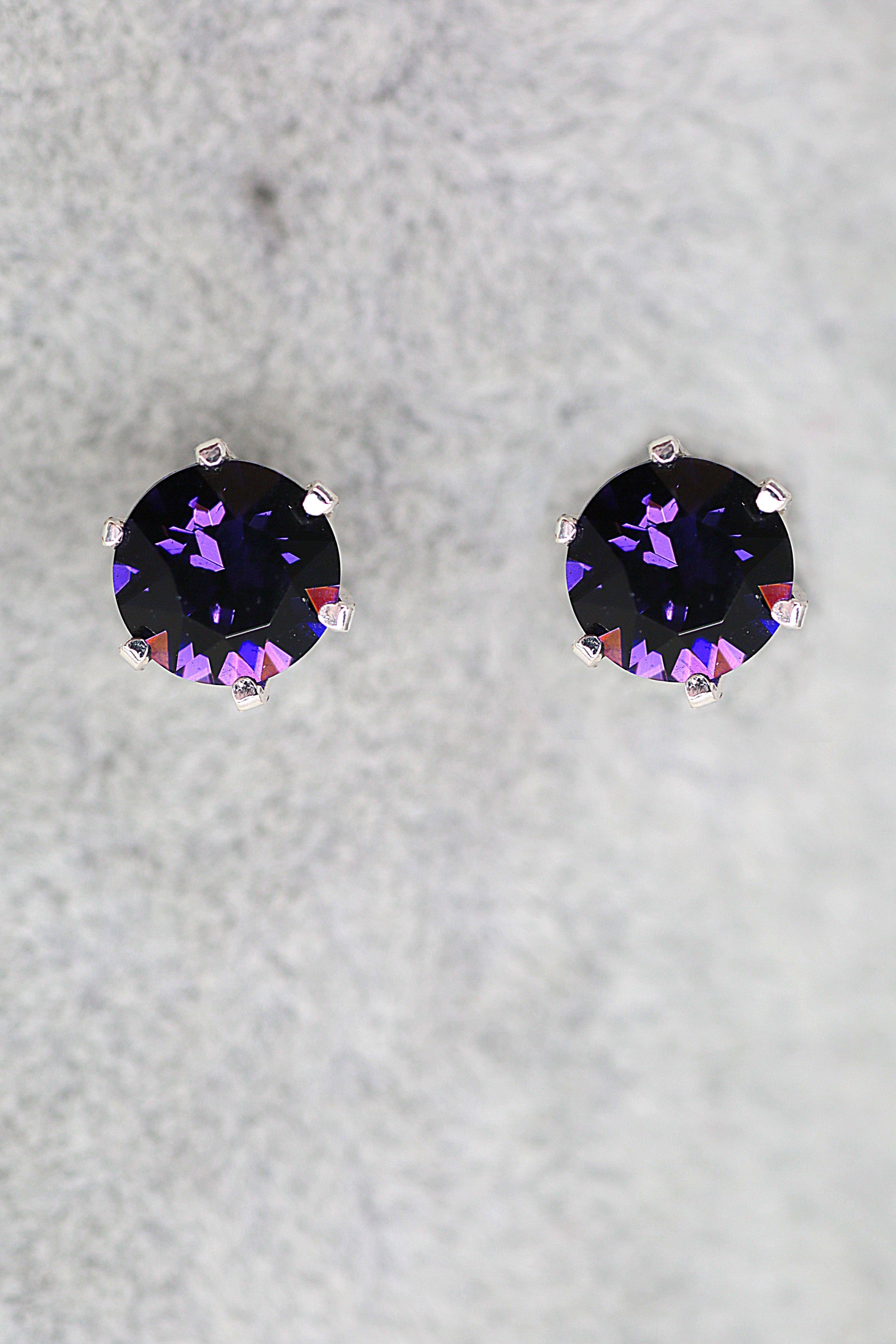 February Stud Earrings - Jungle Jewels