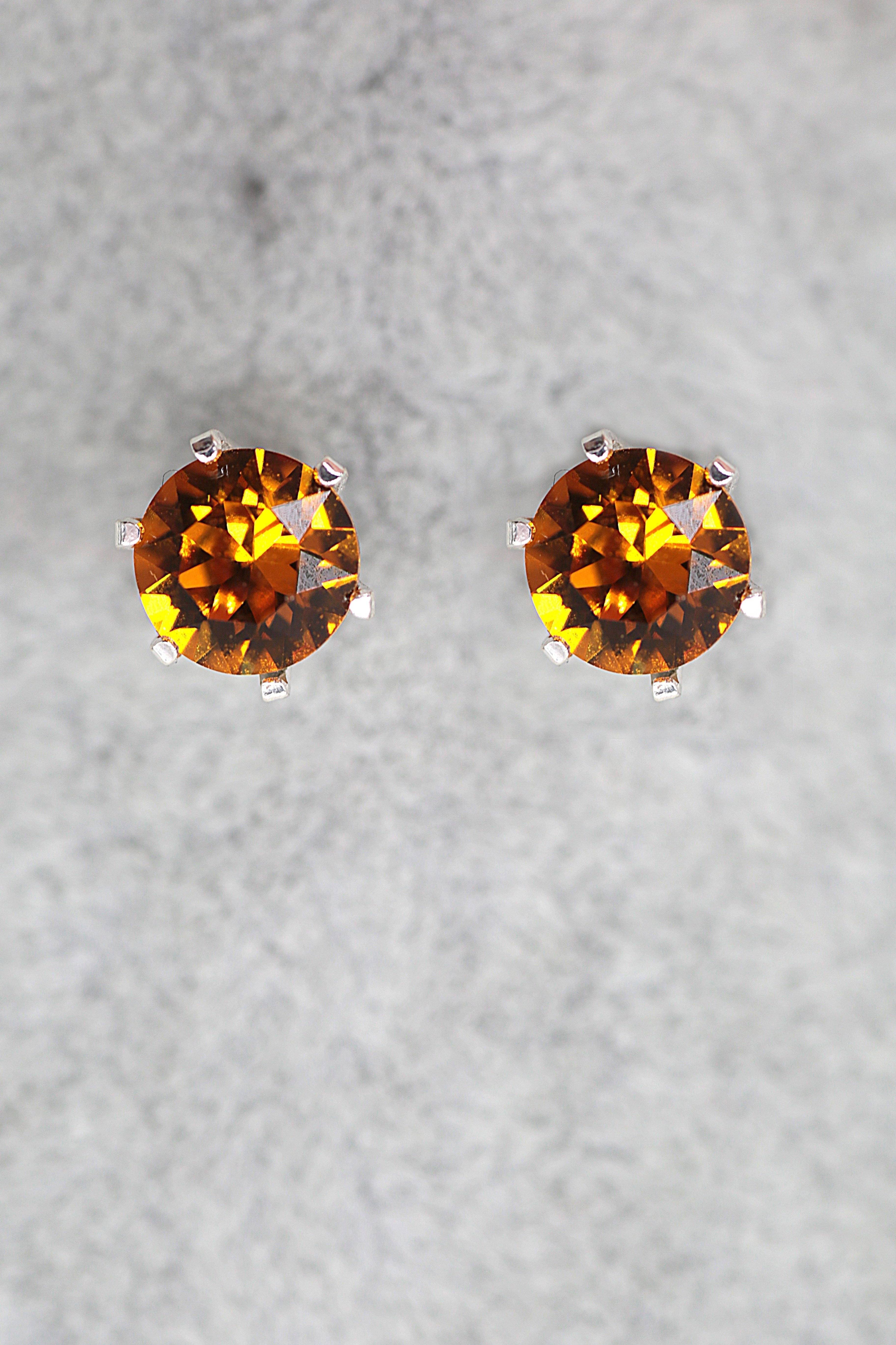 November Stud Earrings - Jungle Jewels