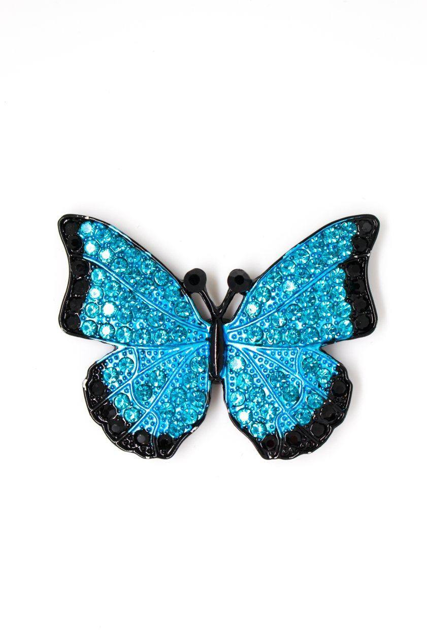 Butterfly Magnet Blue - Jungle Jewels