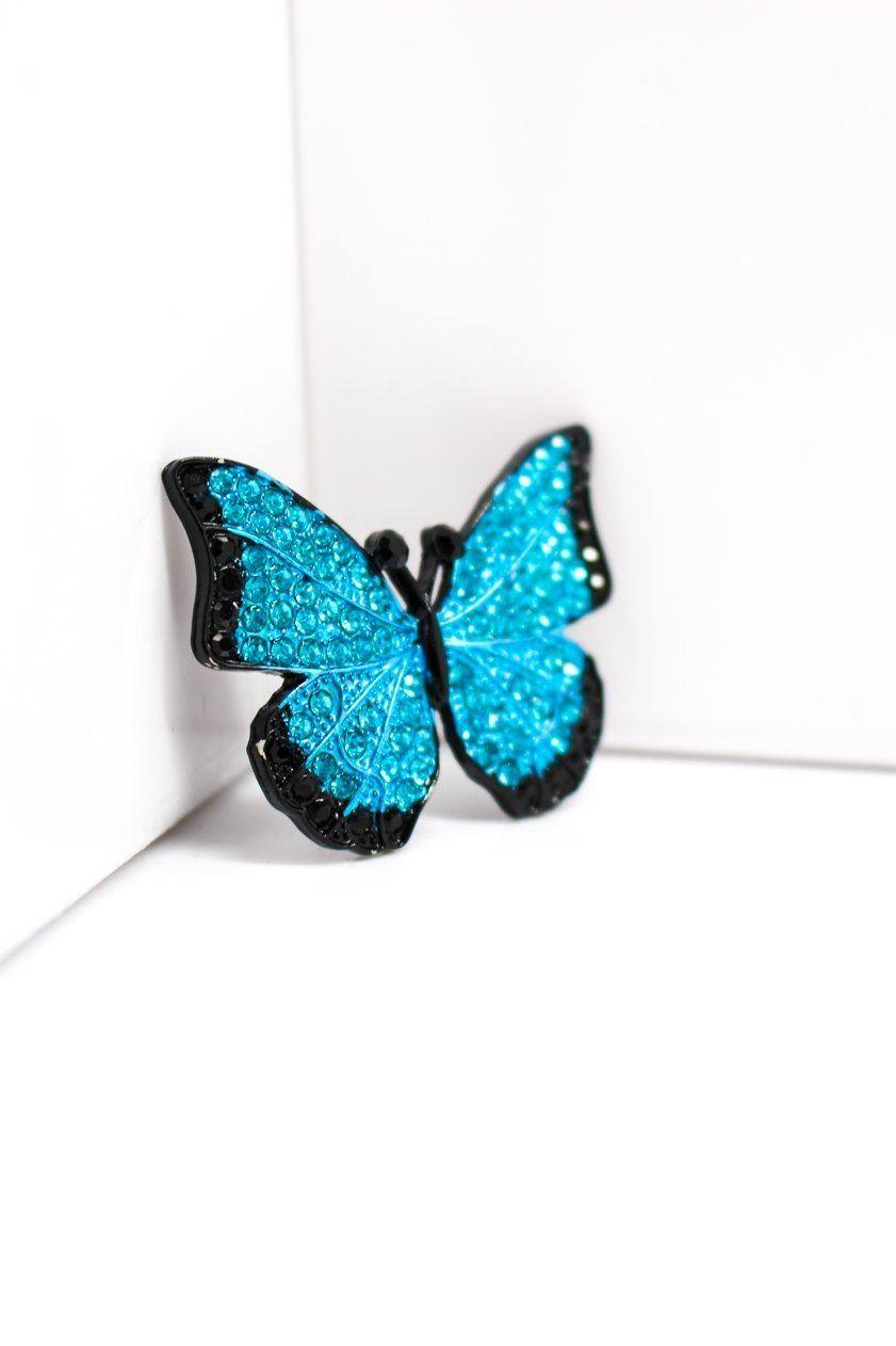 Butterfly Magnet Blue - Jungle Jewels