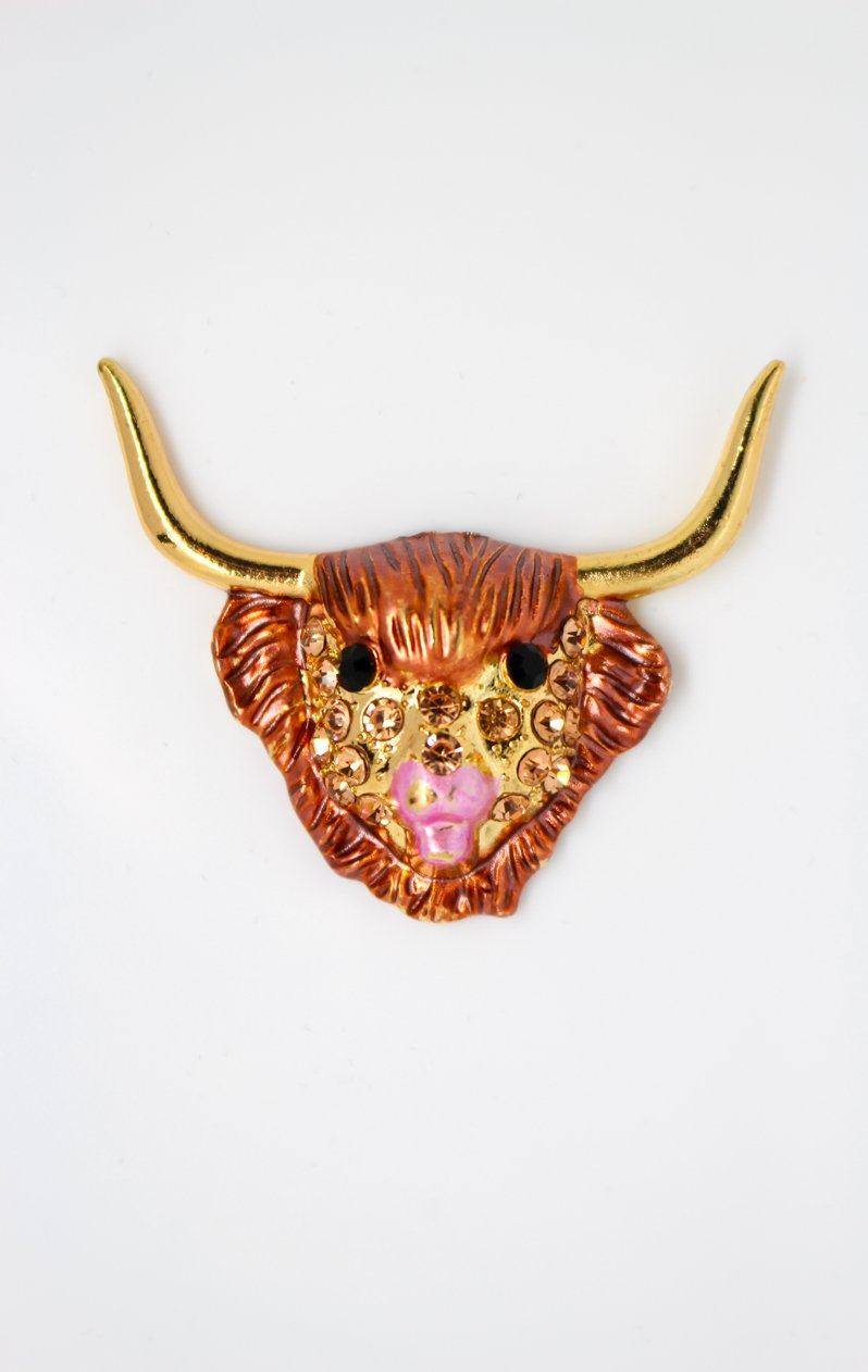 Highland Cow Magnet - Jungle Jewels