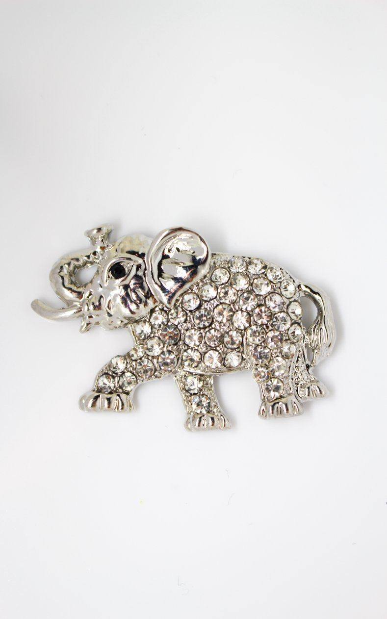 Elephant Magnet Clear - Jungle Jewels