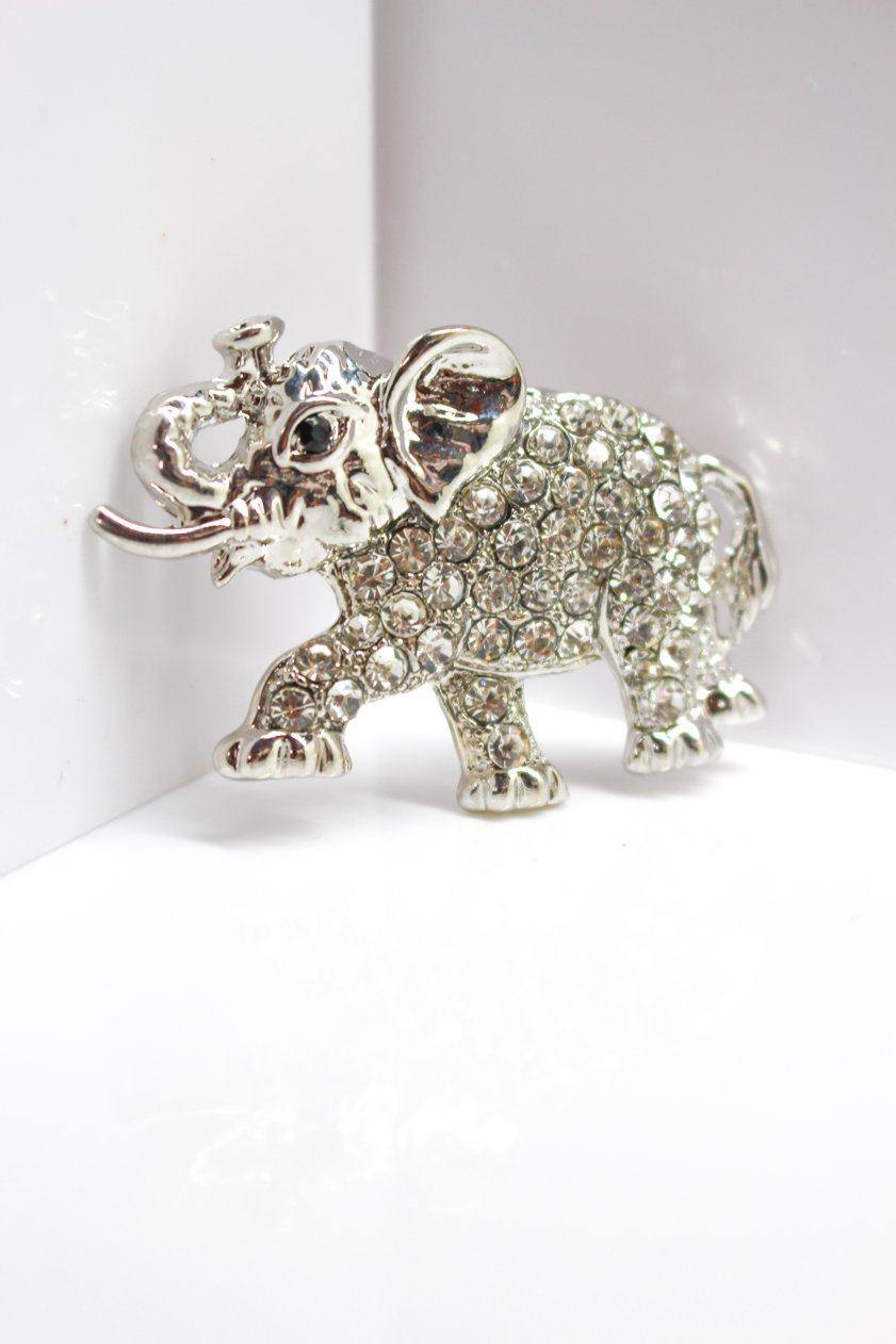 Elephant Magnet Clear - Jungle Jewels