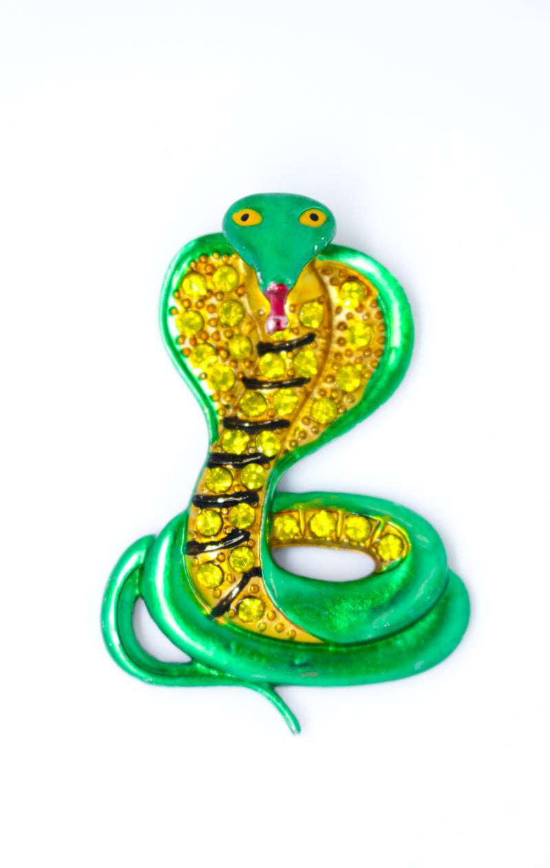 Snake Magnet Green