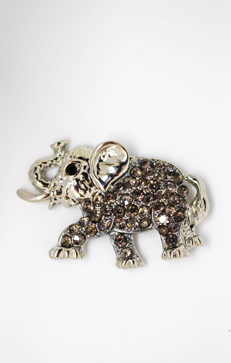 Elephant Magnet Grey - Jungle Jewels